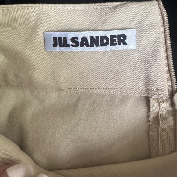 Jil Sander Cream Pencil Skirt for Cocktail Events 36 - Picture 6 of 8